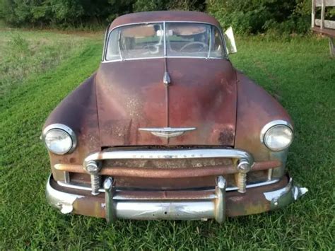 1950 Chevy Deluxe 4 Door Sedan Patina Accessories Classic