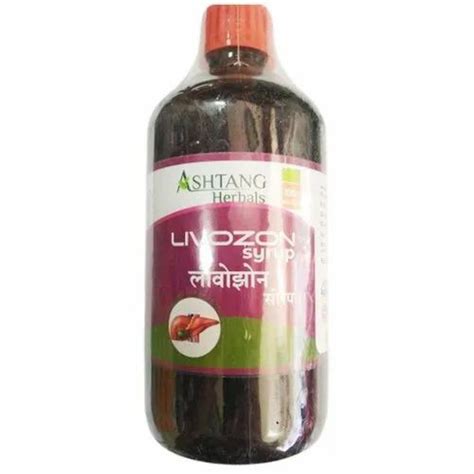 Liquid Livozon Herbal Syrup Packaging Size 450 Ml Packaging Type