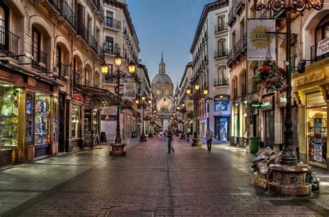 Calle Alfonso I Zaragoza Viajar Por España Zaragoza España