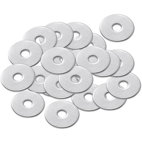 Cyeer Pack M X Mm Metal Flat Penny Washers Stainless Steel