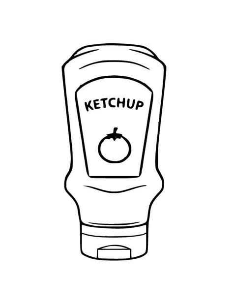 Ketchup Desenho Para Colorir Ultra Coloring Pages Images And Photos