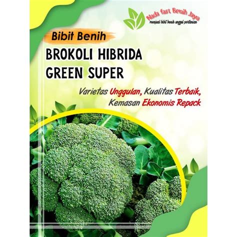 Jual Jual Biji Benih Sayuran Bibit Sayuran Brokoli Hibrida Green