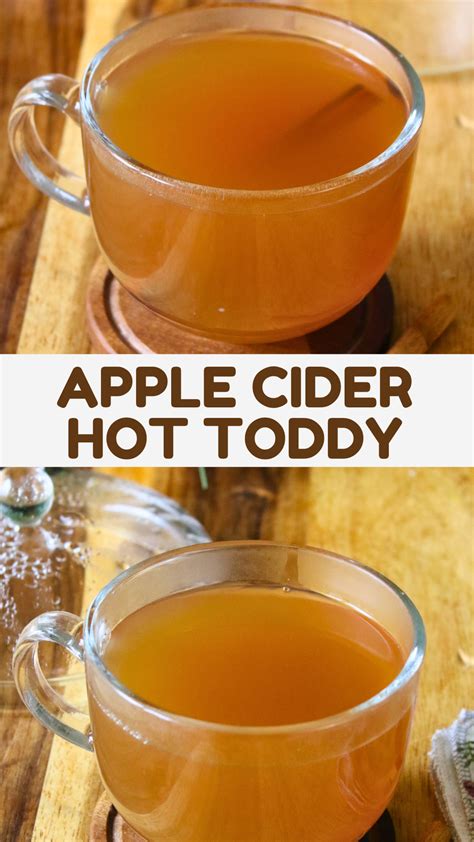 Apple Cider Hot Toddy The Coconut Mama