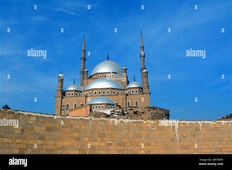 Die große Moschee von Muhammad Ali Pasha oder die Alabastermoschee in ...