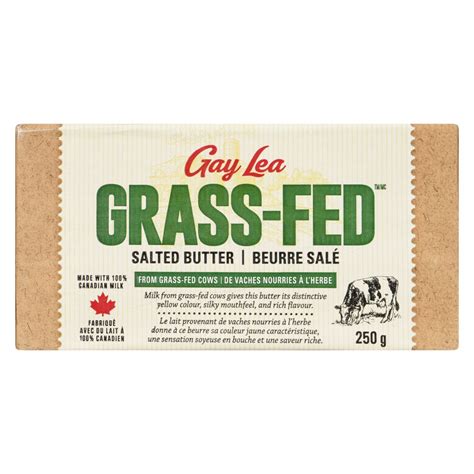 Gay Lea Grass Fed Salted Butter G Canadian Goodness