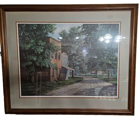 Jim Harrison Signed Clabber Girl Framed Ebay