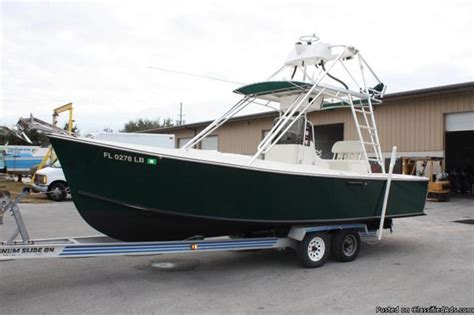 24 Center Console Diesel Offshore Fish And Dive Morgan Custom Boats