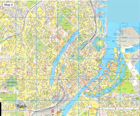 Cartes et plans détaillés de Copenhague