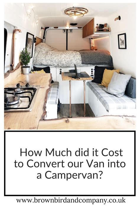 How Much Does A Van Conversion Cost Camper Living Van Conversion