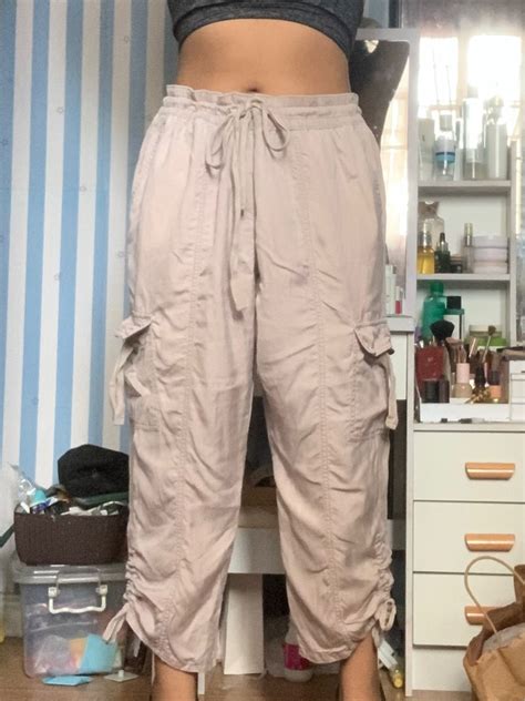 Nude Cargo Pants Women S Fashion Bottoms Other Bottoms On Carousell