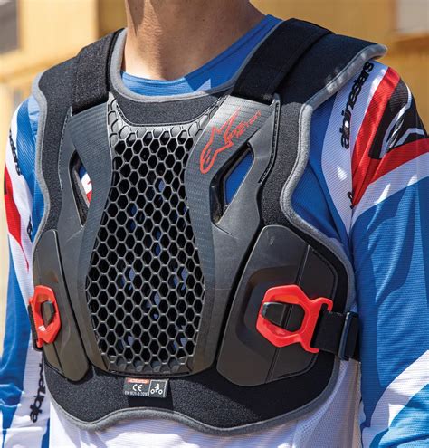 Mxa Team Tested Alpinestars Bionic Action Chest Protector Motocross