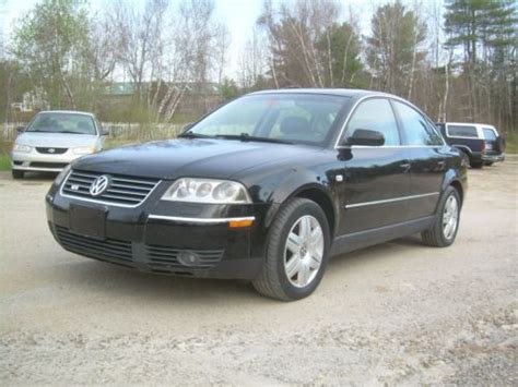 Buy Used 2002 Volkswagen Passat W8 Sedan 4 Door 40l Black On Black Beautiful In Weare New