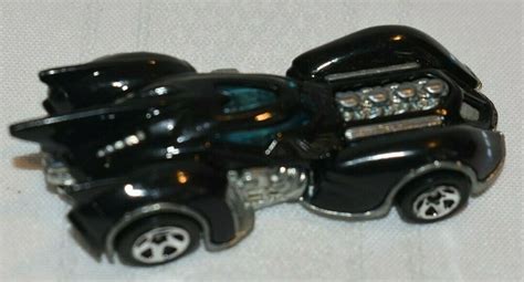 Hot Wheels Black DC Comics Batman Batmobile Made In Malaysia D EBay Batman Batmobile Hot