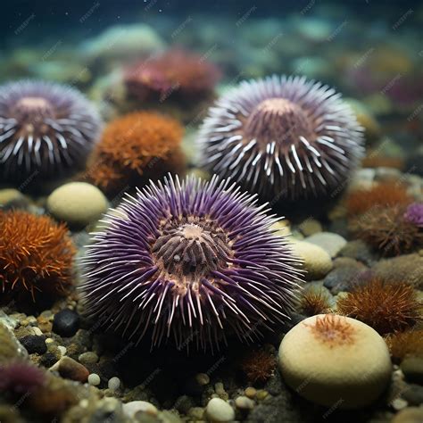 Premium Photo | Sea Urchins Revealed Spines Secrets and the Harmony of