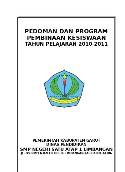 Contoh Program Kerja Pengembangan Kesiswaan Smp