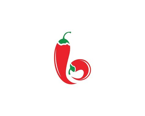 Premium Vector Red Hot Natural Chili Icon Vector Illustration