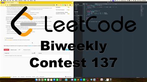 Leetcode Biweekly Contest Screencast Ranked Youtube