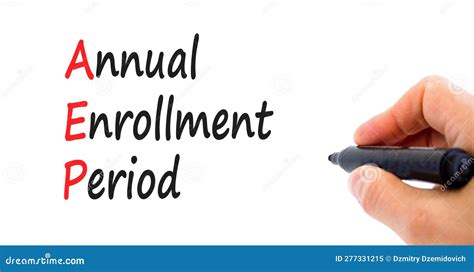 AEP Symbol Concept Words AEP Annual Enrollment Period On Beautiful