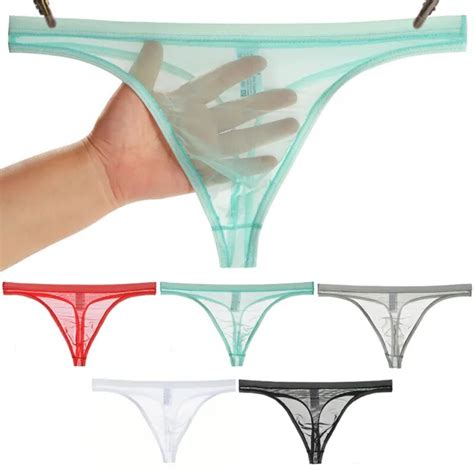 Tanga Bikini Slip H Schen Unterw Sche G String Nahtlos Transparent