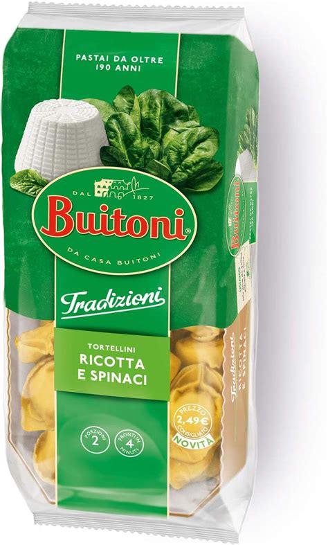 Buitoni Tortellini Ricotta E Spinaci 230g Amazon It Alimentari E