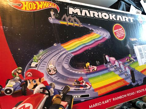 Hot Wheels Mario Kart Rainbow Road Track Is A Collectors Dream
