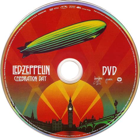 Car Tula Dvd1 De Led Zeppelin Celebration Day Portada