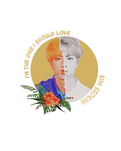 "BTS - JIN EPIPHANY" by bangtanetic | Redbubble