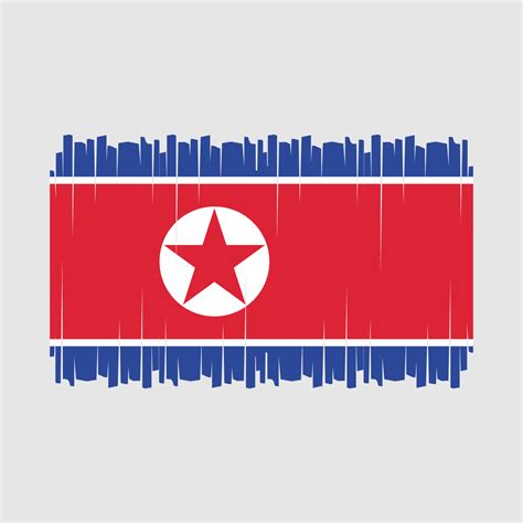 North Korea Flag Vector 21981645 Vector Art at Vecteezy
