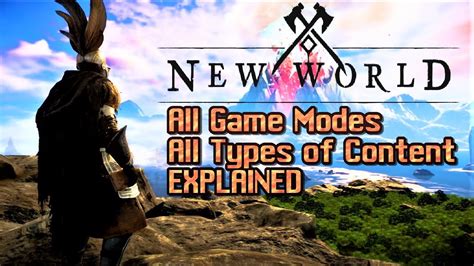 New World Mmo Game Modes Content Explained Youtube