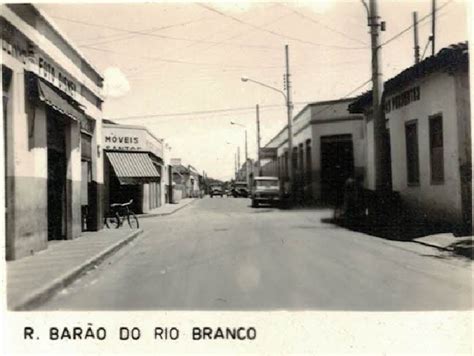Rua Barão De Rio Branco - Rua Barão do Rio Branco - Memórias de Paranaíba