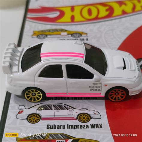 Hot Wheels - Subaru Impreza WRX (White), Hobbies & Toys, Toys & Games ...