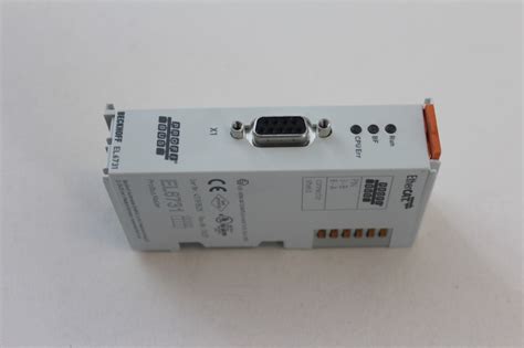 Beckhoff EL6731, EtherCAT terminál, 1 csatornás kommunikáció