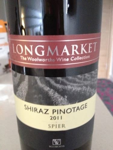 Spier Long Market Shiraz Pinotage Vivino US