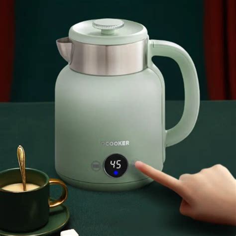 Thing. Xiaomi Ocooker electric kettle in retro style, has a temperature ...