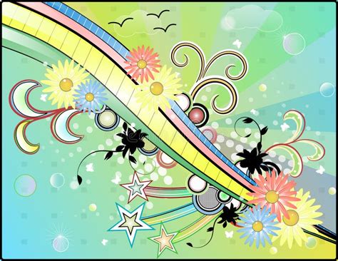 Abstract Joyfull Background Stock Illustration Illustration Of Circle