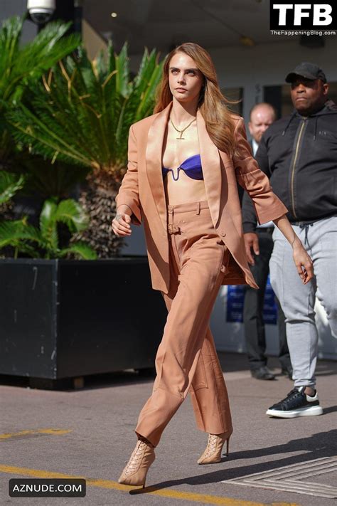 Cara Delevingne Sexy Seen Flaunting Her Hot Figure At The Mipcom In Cannes Aznude