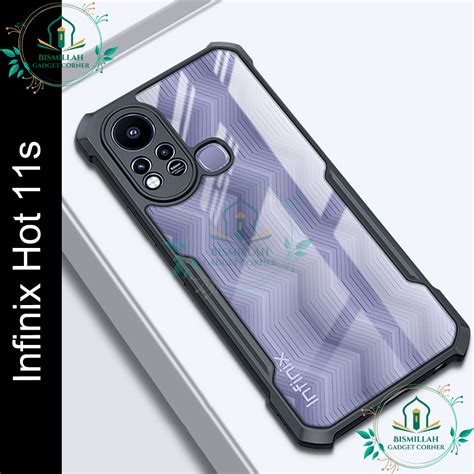 Xundd Back Cover For Infinix Hot S Transparent Hybrid Hard Pc Back Bumper Daraz Bd