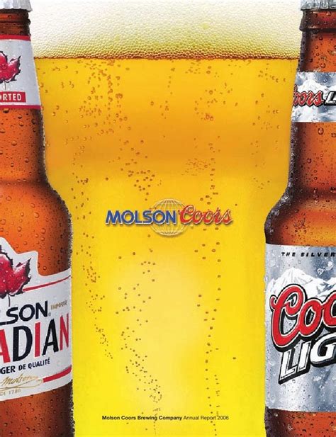 Molson Coors Brewing 2006annualreporten