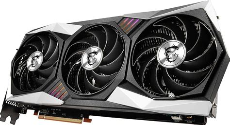 Msi Radeon Rx 6800 Xt Gaming X Trio 16gb Gddr6 Graphic Card Black