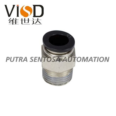 Jual PNEUMATIC FITTING STRAIGHT MALE CONNECTOR 8MM 1/8" - Kota Semarang ...