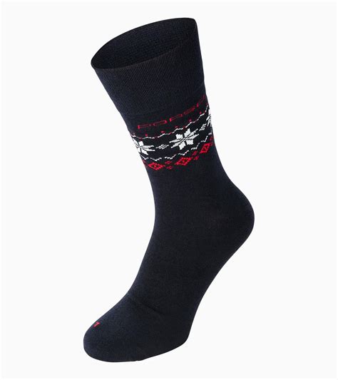 Set Of 3 Pairs Of Socks Christmas Porsche Shop