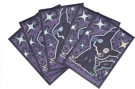 Amazon Pokemon Card Sleeves Shiny Mimikyu Paldean Fates