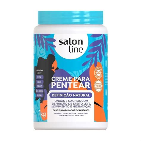 Creme Da Salon Line Que Deixa O Cabelo Duro