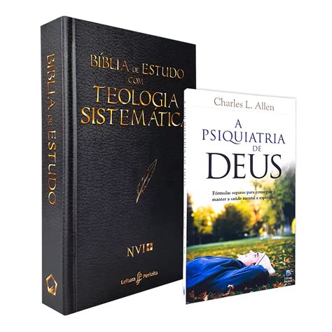 Livro De Teologia Sistematica - Kit 2 Livros | Bíblia de Estudo Teologia Sistemática | NVI + A ...