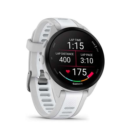 Forerunner 165 - GPS Marathon Smartwatch For Runner (Mist Grey ...