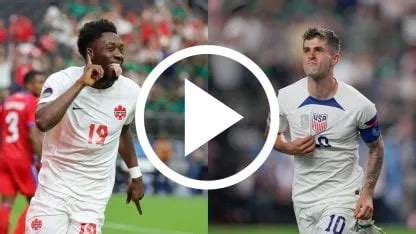 Ver EN VIVO Estados Unidos vs Canadá dónde seguir por TV y ONLINE