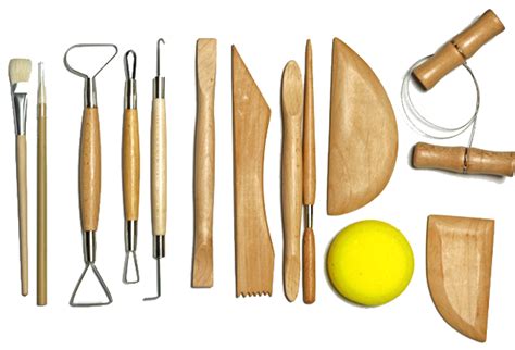 Pottery Tool Kit 13pcs In Bag