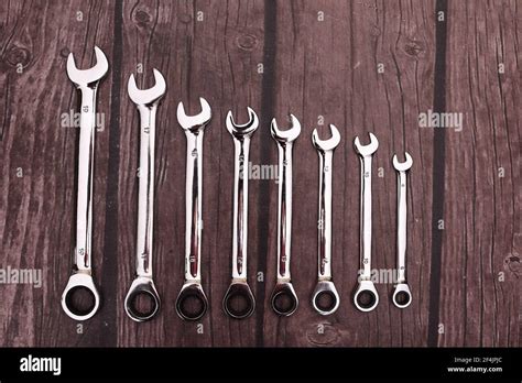 Chrome Spanners Hi Res Stock Photography And Images Alamy