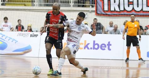 JEC Futsal e São Lourenço empatam em jogo inédito pela Liga Nacional