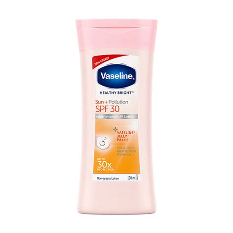 Buy Vaseline Healthy Bright Sun Pollution Protection Spf Vaseline